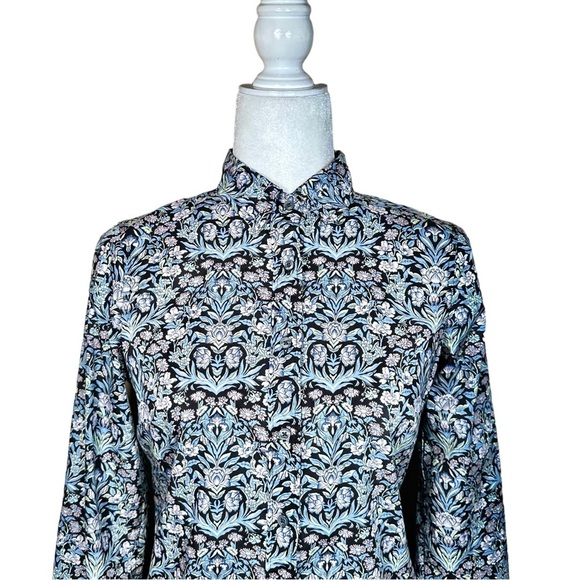 LIBERTY FABRIC x J.CREW The Perfect Shirt in Sea Grass Floral Print - Picture 2 of 8